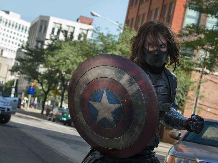 "Captain America: The Winter Soldier" (2014) was another visual effects nominee in 2015.