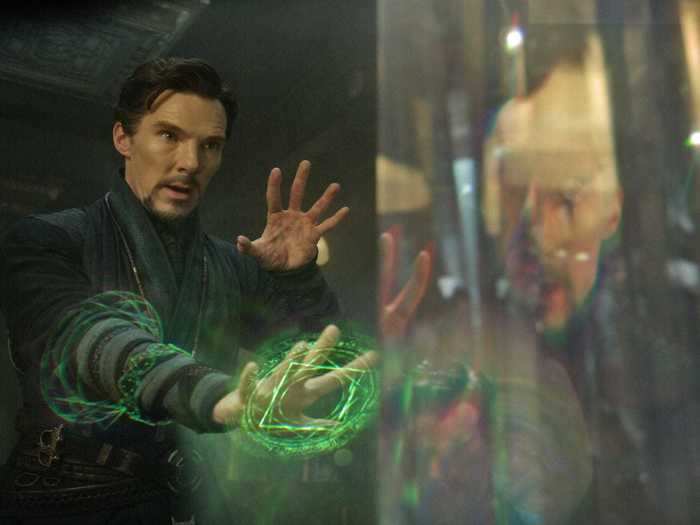 The trippy visuals of "Doctor Strange" (2016) earned it a best visual effects nomination at the 2017 Oscars.