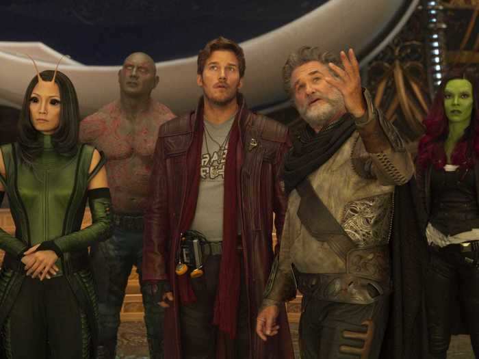 "Guardians of the Galaxy Vol. 2" (2017) was recognized for its visual effects in 2018.