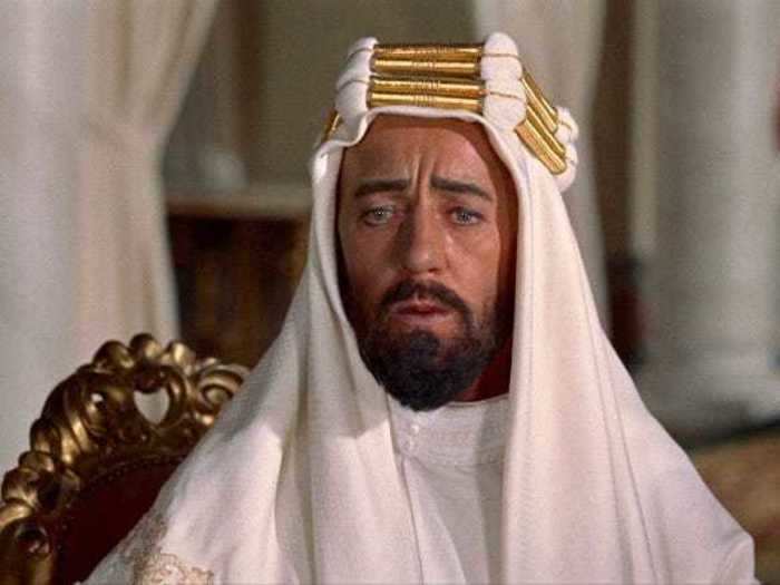 "Lawrence of Arabia" won best picture in 1963.