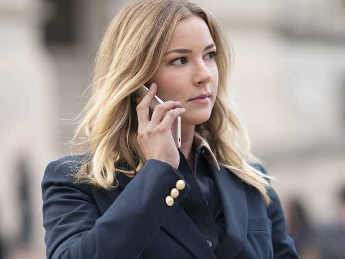 Who was Sharon talking to on the phone during the final scene?