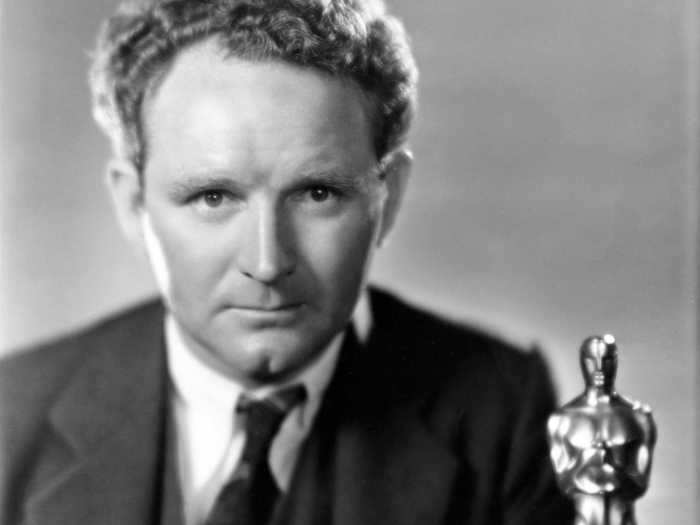 Among the awards he presented, Frank Borzage won best director for a dramatic picture for his 1927 film "7th Heaven."