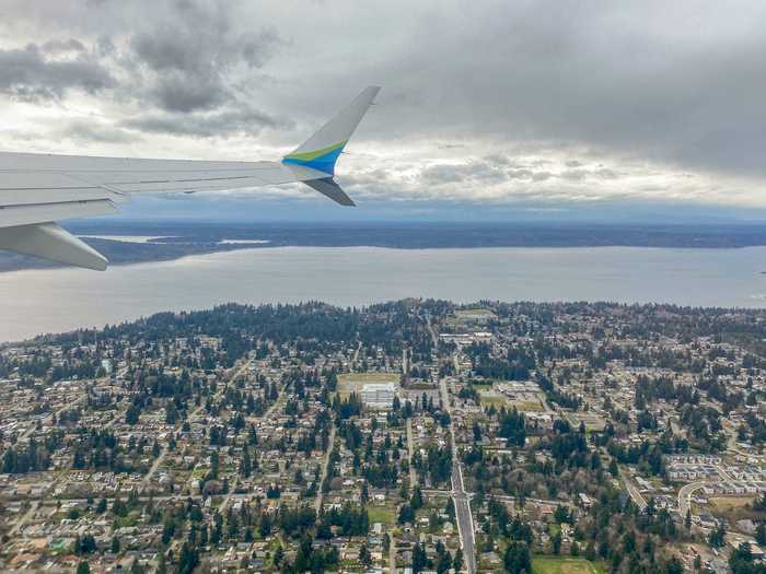 All in all, it was an incredibly smooth departure that settled into a similarly smooth flight as we said goodbye to Washington.