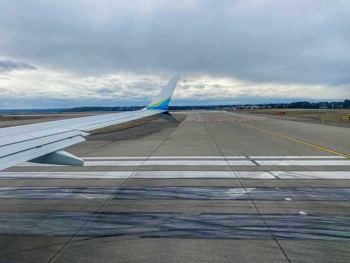 We took to the runway and departed south from Runway 16L. This is a route that Alaska flies multiple times per day so I felt confident that the pilots would know it like the back of their hands.