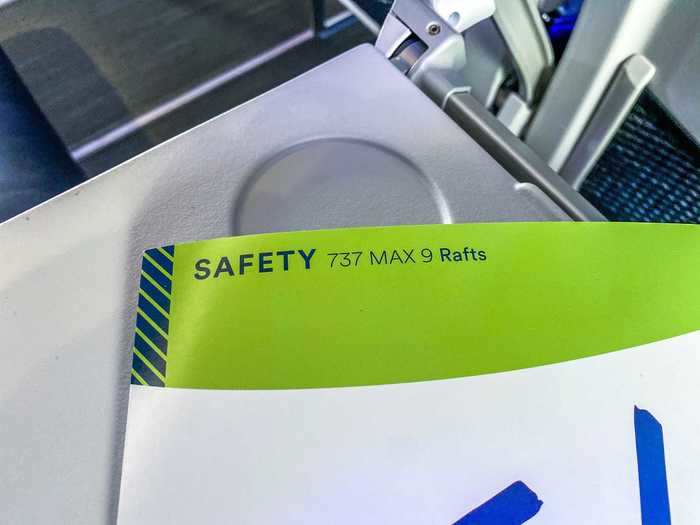 Airlines have a different approach to the Max and safety cards. American Airlines and Southwest Airlines simply say "737" to conform with the rest of their Boeing 737 fleets.