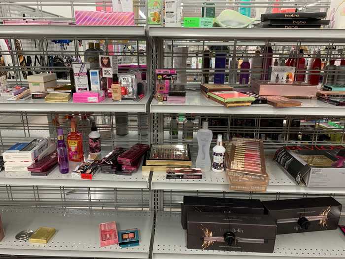 As a discount store, I was prepared for some messy shelves and disorganization.