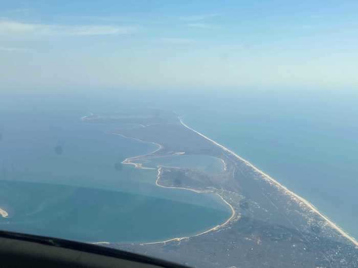 We arrived over the Hamptons in less than 20 minutes after takeoff. Driving from White Plains would have taken nearly three hours, or longer if during the summer weekend rush.