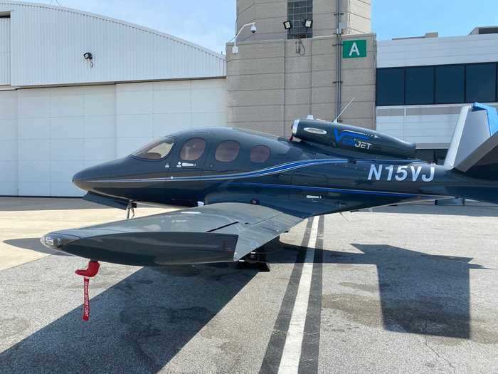 The Cirrus Vision Jet is the flagship of VeriJet, one of America