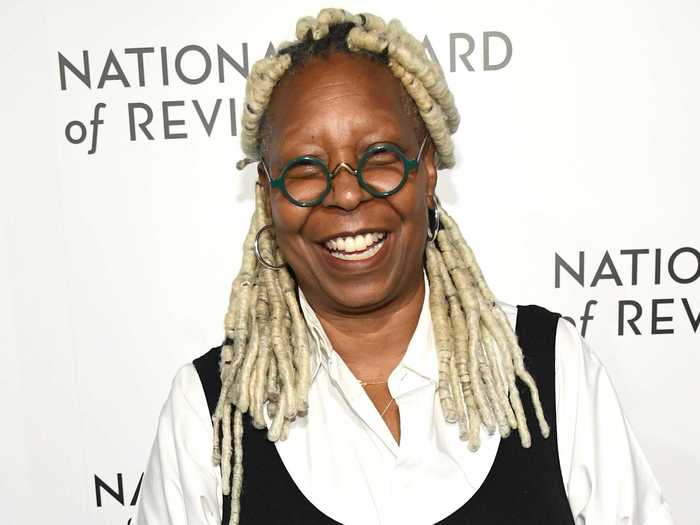 Whoopi Goldberg came up with her name while she was doing stand-up.