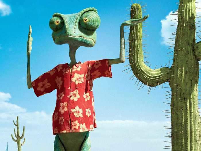 2012: Paramount came out of nowhere with "Rango."