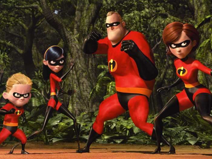 2005: Pixar won again with "The Incredibles."