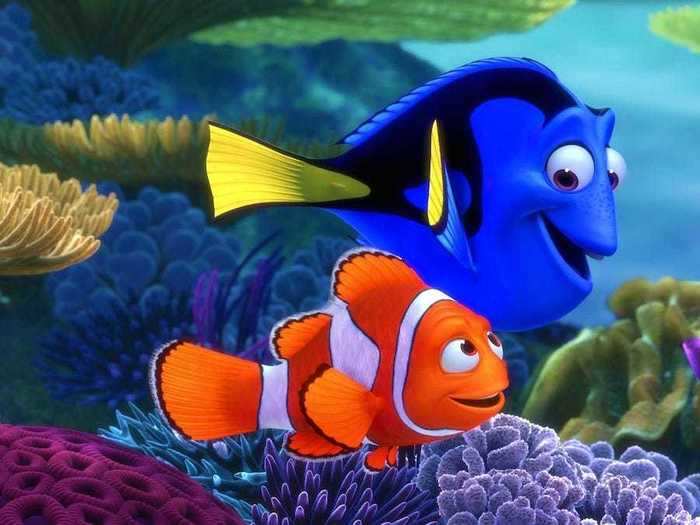 2004: "Finding Nemo" gave Pixar its first win.