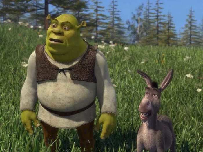 2002: "Shrek" won the first best animated feature Oscar.