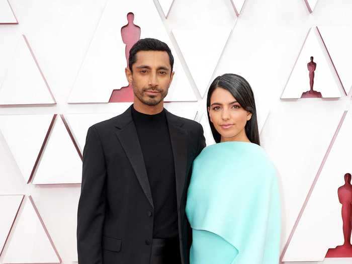 Riz Ahmed and Fatima Farheen Mirza exuded elegance while making their red-carpet debut as a married couple.