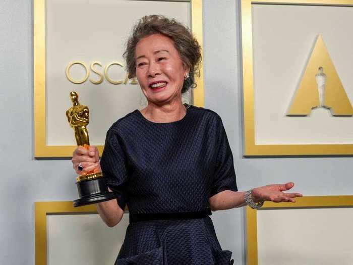 Yuh-Jung Youn became the first South Korean actress to win an Oscar