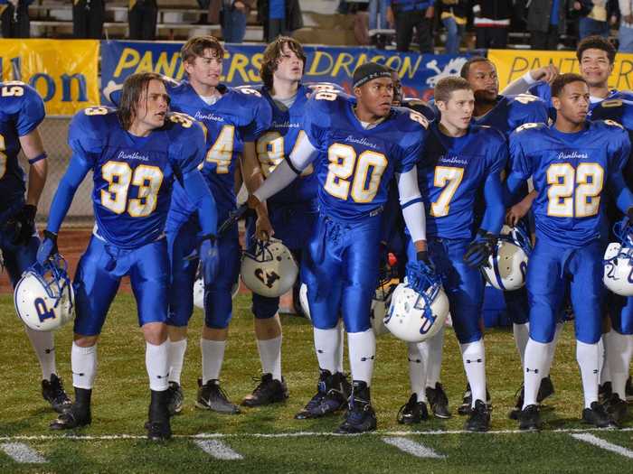 "Friday Night Lights" is equal parts exciting football, coming-of-age stories, and small-town politics.