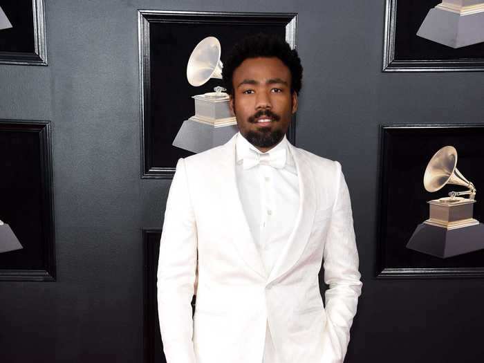 Donald Glover, otherwise known as musician Childish Gambino, always brings style.