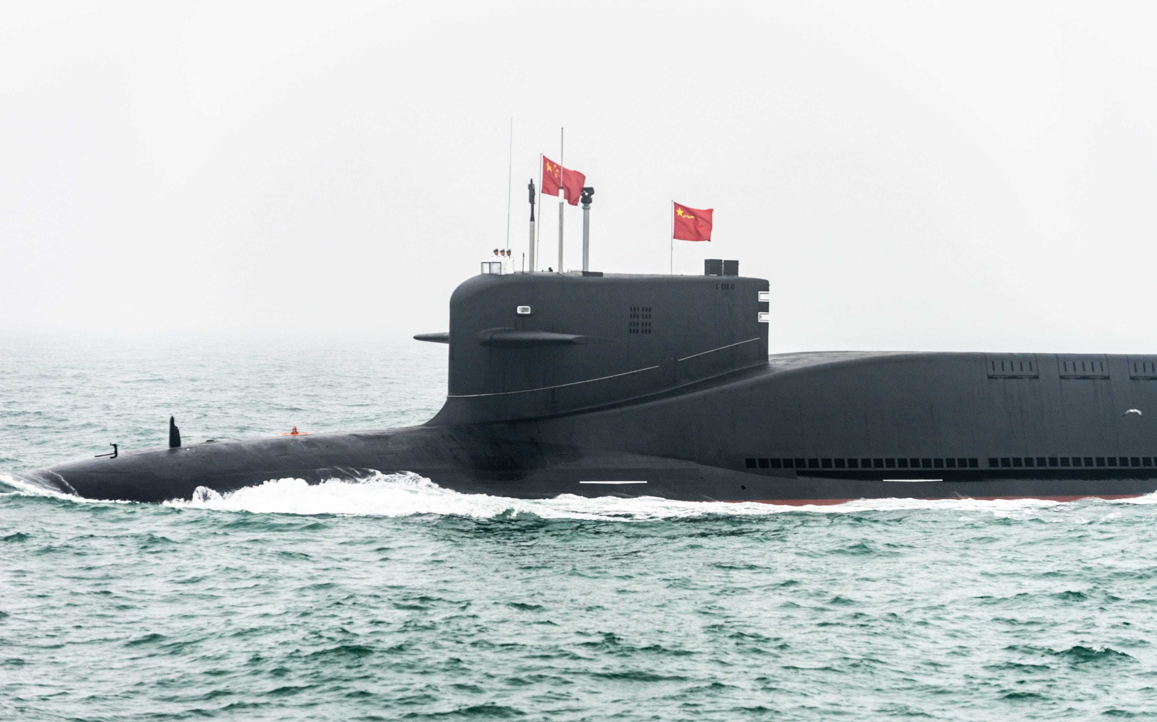 A Type 094B Jin-class ballistic missile submarine