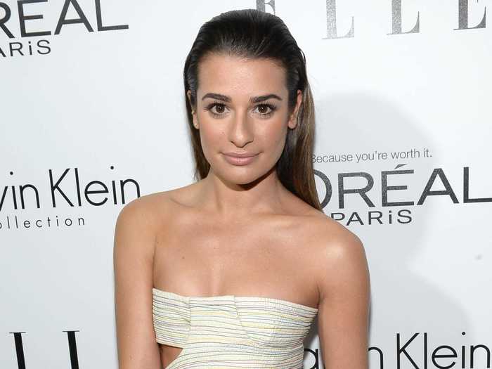 Lea Michele called birth control a "savior" for her teenage self.