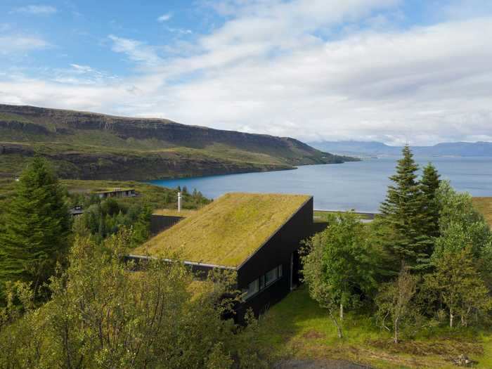 This camouflaged house now acts as the perfect vacation home for the couple.