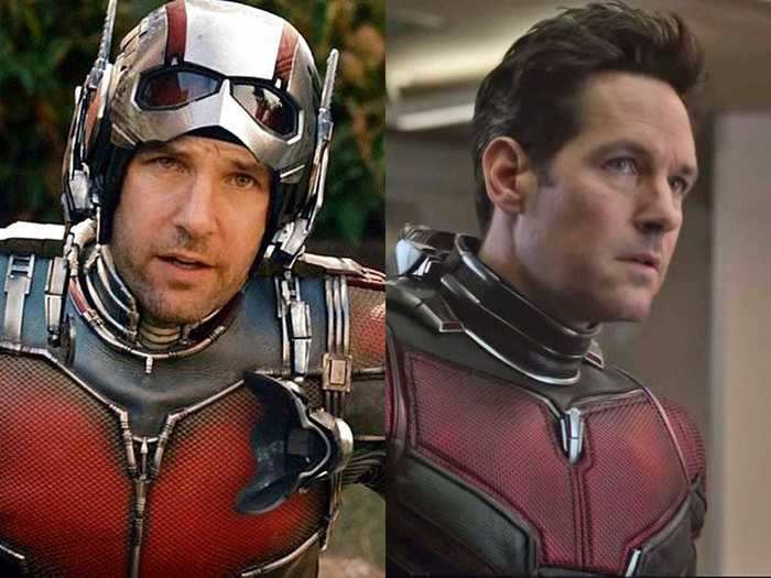 Scott Lang, aka Ant-Man, kept a similar look through "Endgame."