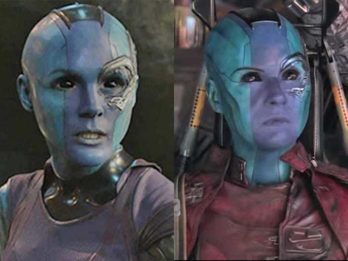 Nebula, Gamora