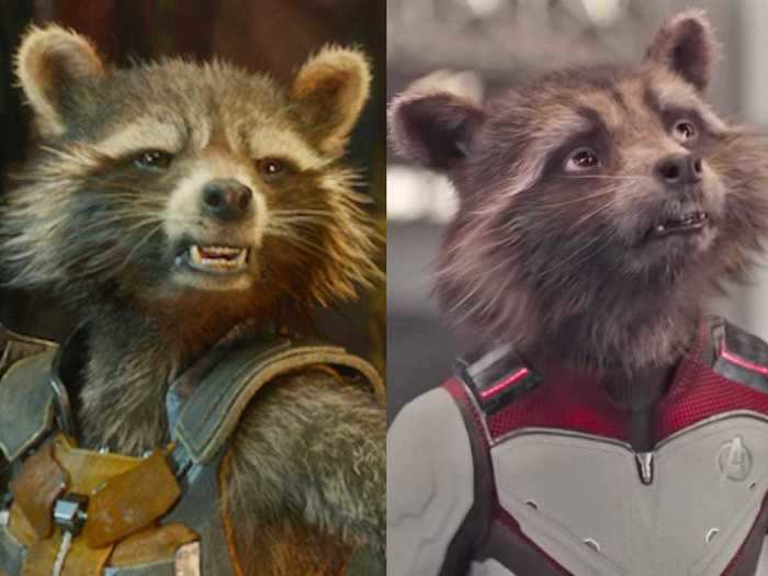 Rocket Raccoon was also introduced in "Guardians of the Galaxy."