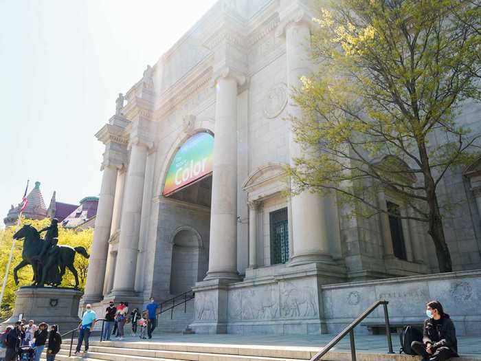 Inside the American Museum of Natural History, New Yorkers can marvel at ocean life while they get their COVID-19 vaccine.