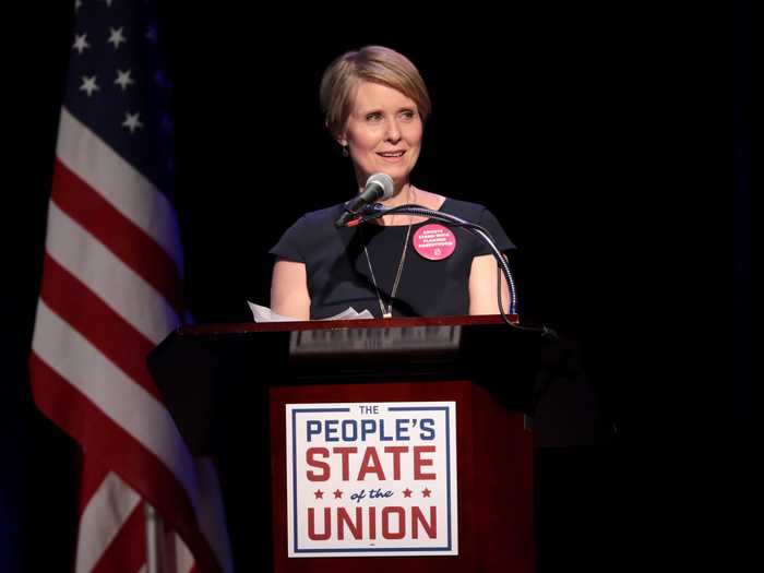 Cynthia Nixon ran for governor of New York in 2018. She lost the primary - and now she