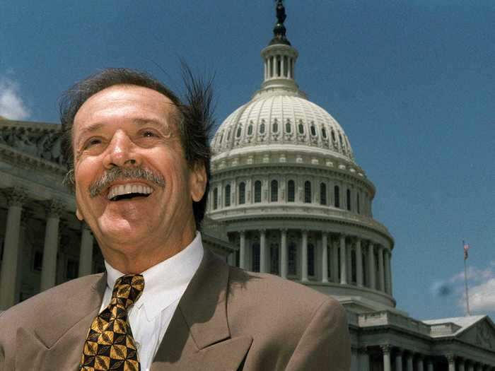 Sonny Bono was part of the musical duo Sonny & Cher with ex-wife Cher, but he was elected mayor of Palm Springs, California, and served as a California congressman.