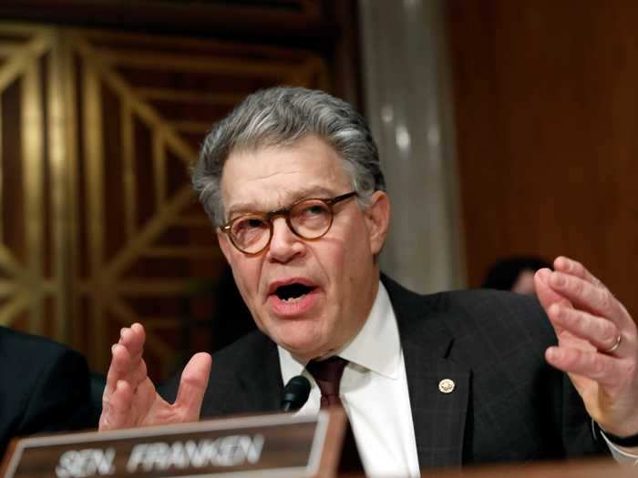 Al Franken began his career at "Saturday Night Live," but he eventually left the world of entertainment to run for the US Senate representing Minnesota. He later resigned due to allegations of sexual misconduct.