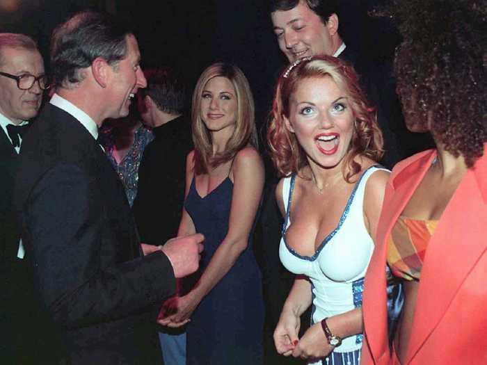 In 1997, three celebrities wore drastically different outfits while meeting Prince Charles.