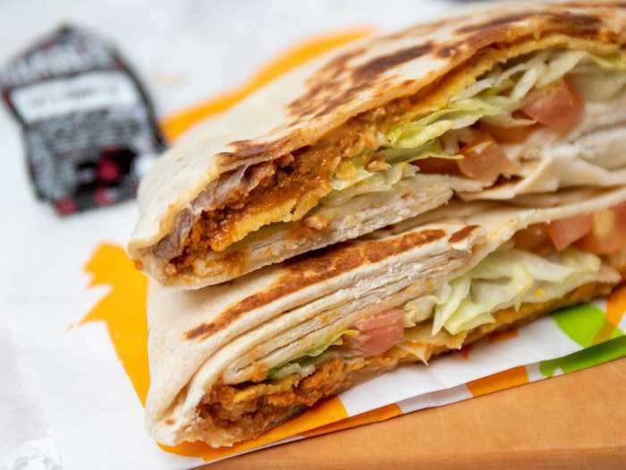But upon my first bite, I realized all of the Crunchwrap Supreme