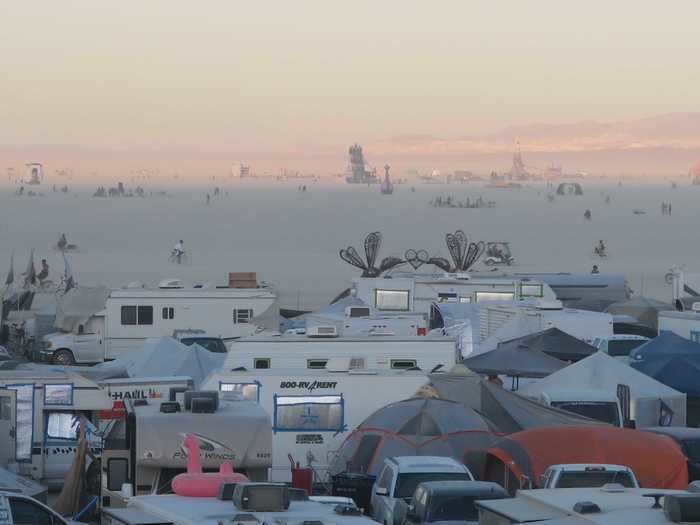 Looking out at the Playa, you’ll quickly realize it’s impossible to see everything.