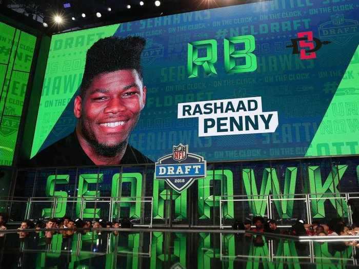 Rashaad Penny - Seattle Seahawks, 2018