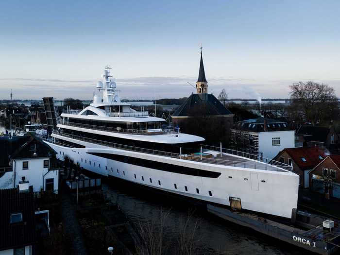 Project 817 is one of the largest yachts launched so far in 2021.