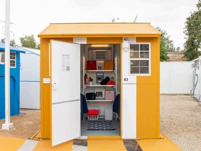 The company also makes 100-square-foot units, but let’s take a look inside the smaller iteration that’s being used by Hope of the Valley.