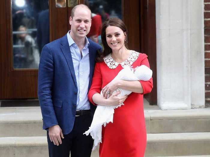 April 23, 2018: The couple welcomed their third child, Prince Louis.