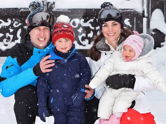 March 2016: They took their first vacation as a family of four.