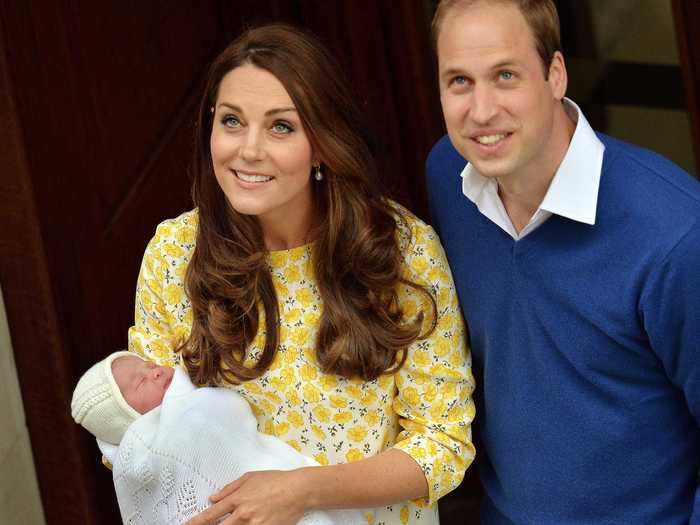 May 2, 2015: Princess Charlotte was born.