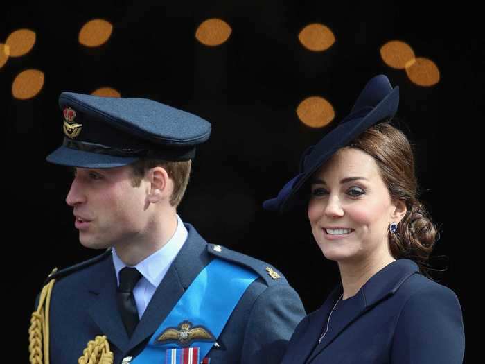 2014: The same year, the royal family announced Middleton