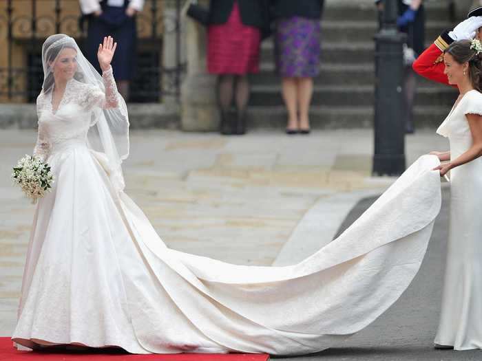 2011: They got married on April 29 in Westminster Abbey. That