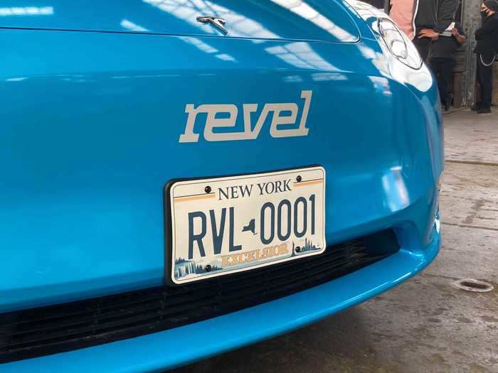 Brooklyn startup Revel plans to unleash 50 bright blue Tesla Model Y compact SUVs onto downtown Manhattan streets in May.