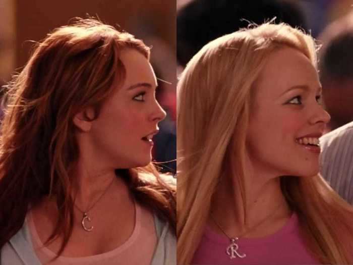 Cady gets an initial necklace that looks just like Regina