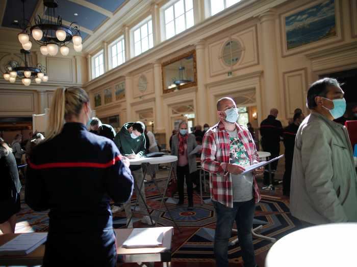 The hotel was inspired by New England destinations like Cape Cod, and its interior has a nautical theme. A room at the hotel costs about $300 a night, according to Trip Advisor.