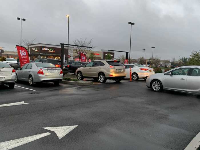 Sometimes local police even get involved, directing traffic and settling disputes with other nearby businesses who get blocked by Chick-fil-A customers.