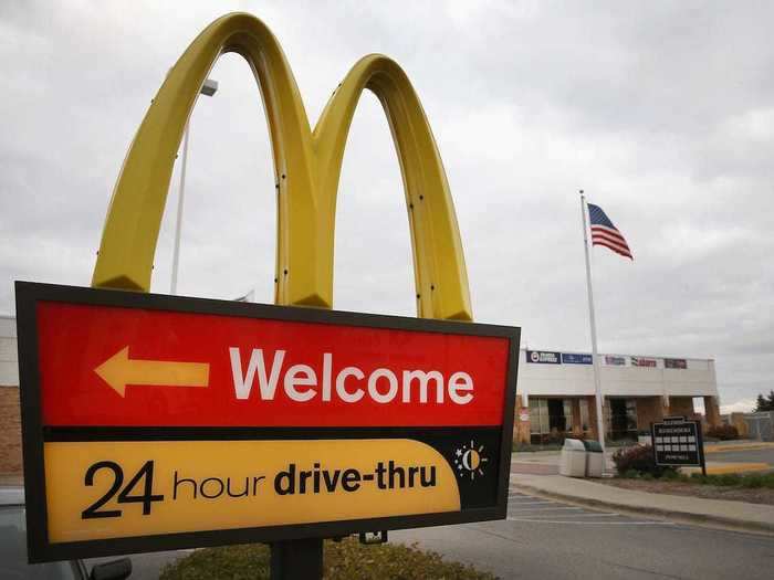 Drive-thrus are key for McDonalds. About 95% of the chain