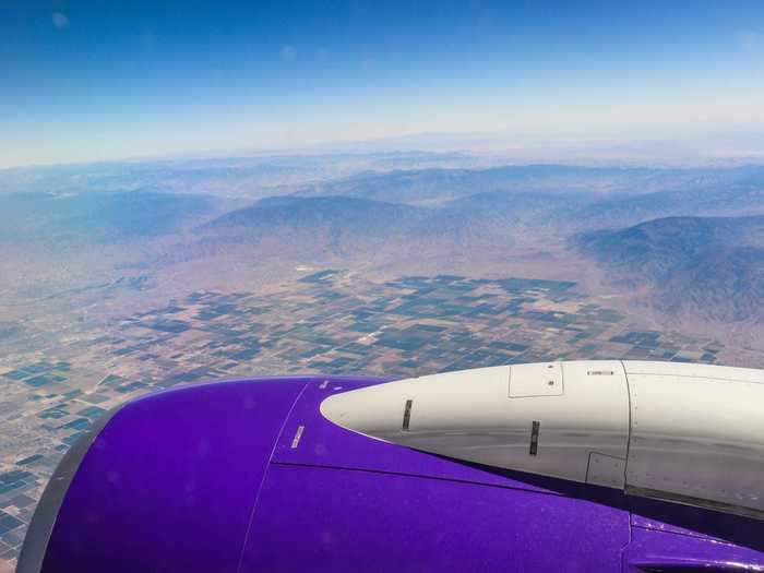 The rest of the flight continued smoothly as we sailed over California. So far, the consensus was that the aircraft wasn