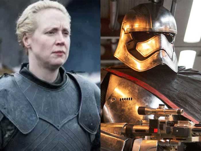 Gwendoline Christie portrayed Ser Brienne of Tarth on "Game of Thrones" and joined the "Star Wars" universe as Captain Phasma in "The Force Awakens."