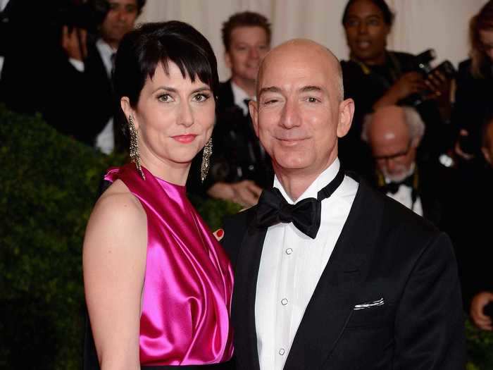 As Amazon was the sponsor of the night, Jeff Bezos was an honorary chair.